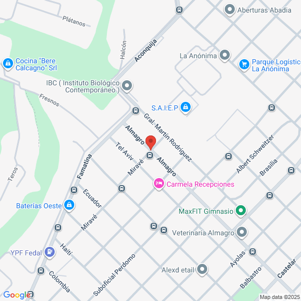 Map showing Ituzaingo