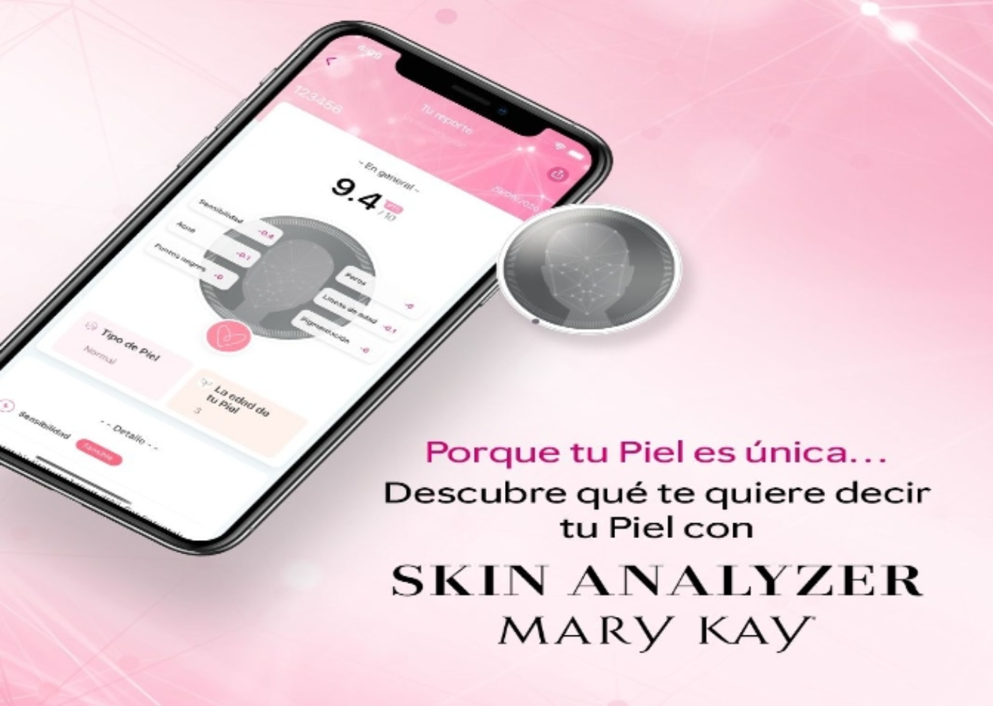 Análisis de Piel con Skin Analyzer