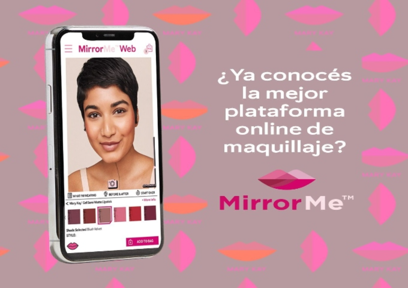 Prueba el Maquillaje con Mirror Me de Mary Kay