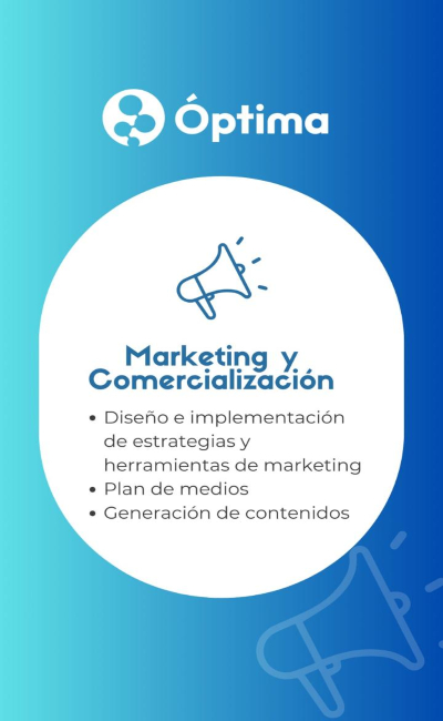 Marketing y comercialización