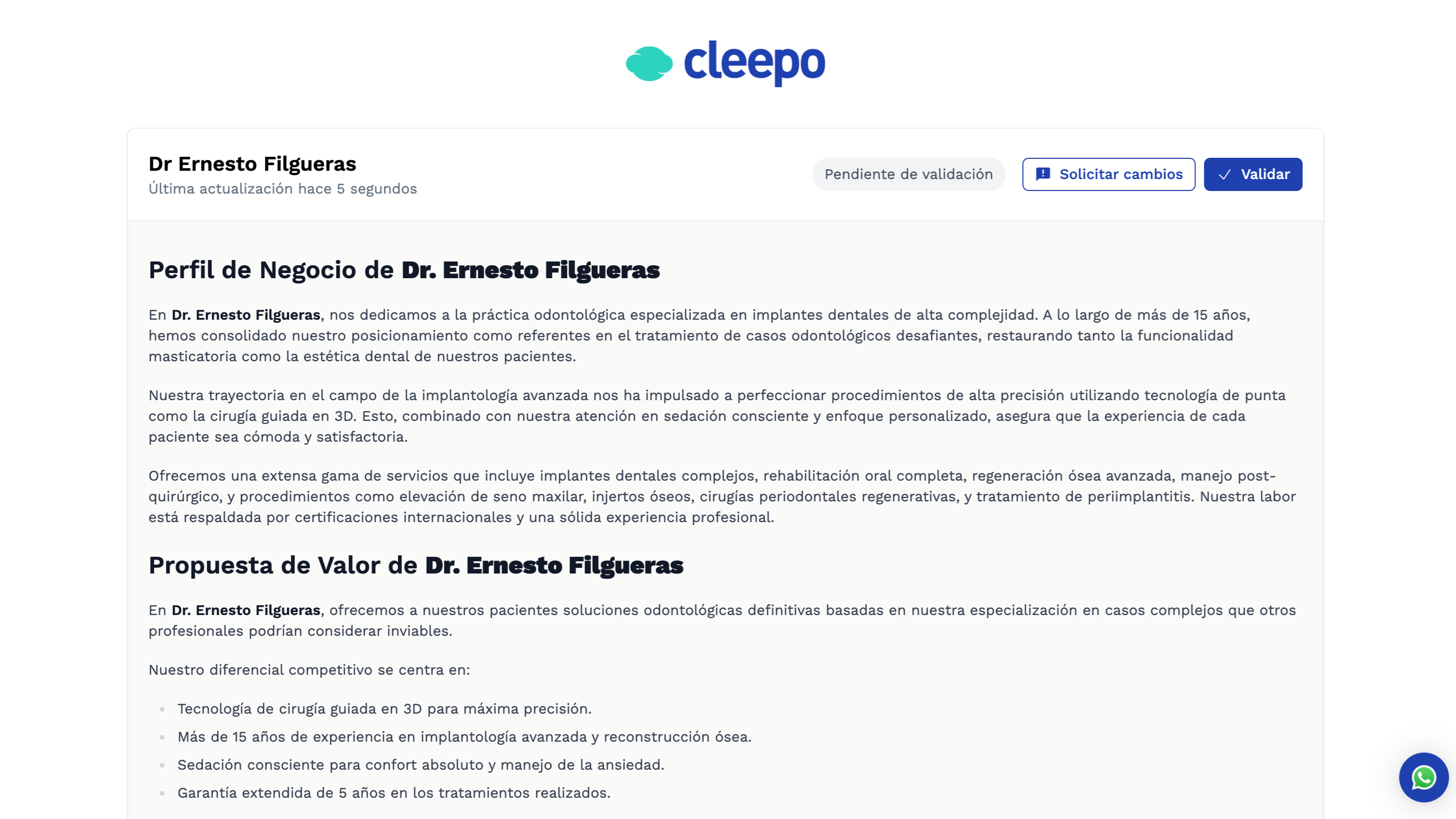 Cuéntale a Cleepo tu Historia