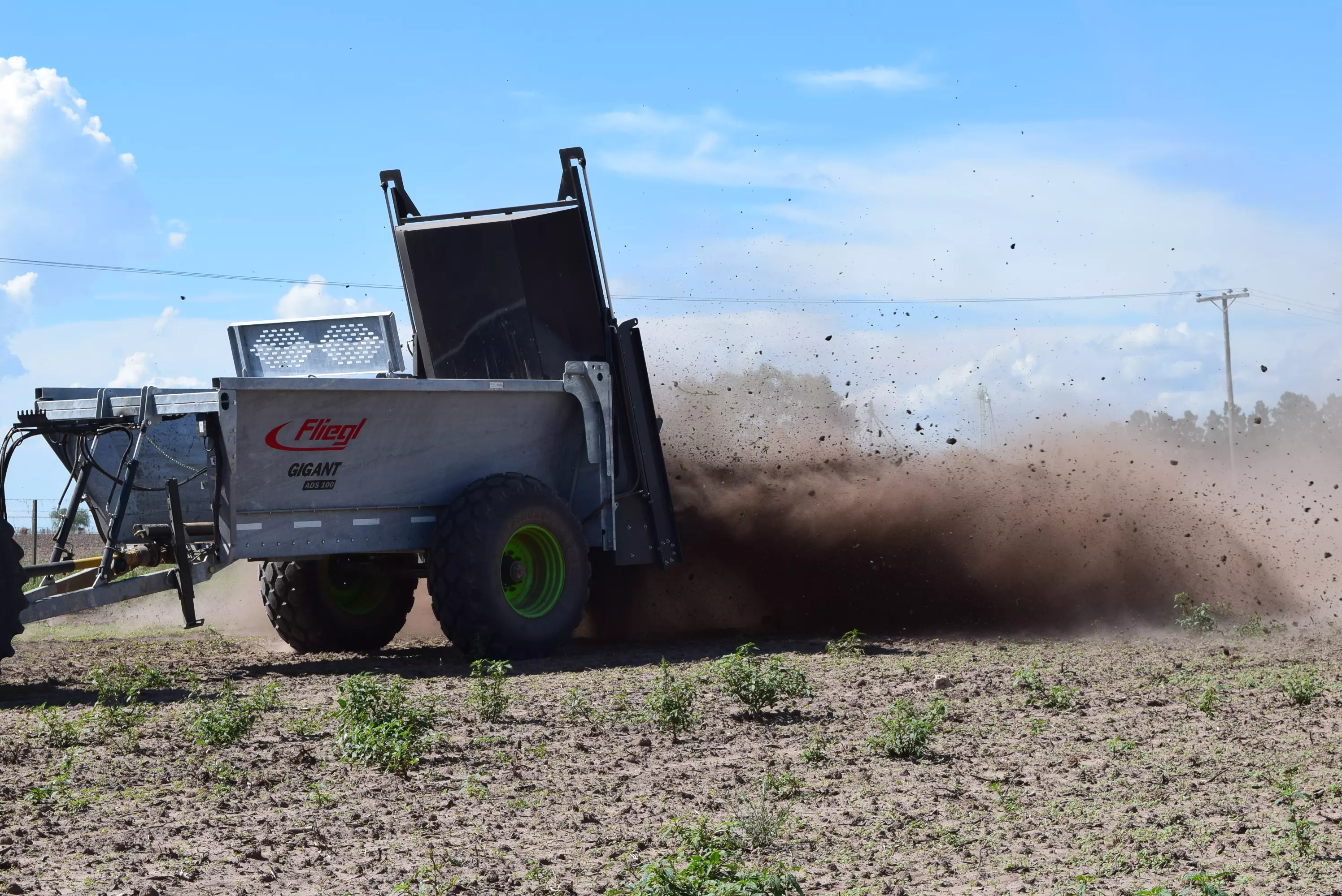 Permiten una distribución uniforme y eficiente de fertilizantes orgánicos o minerales